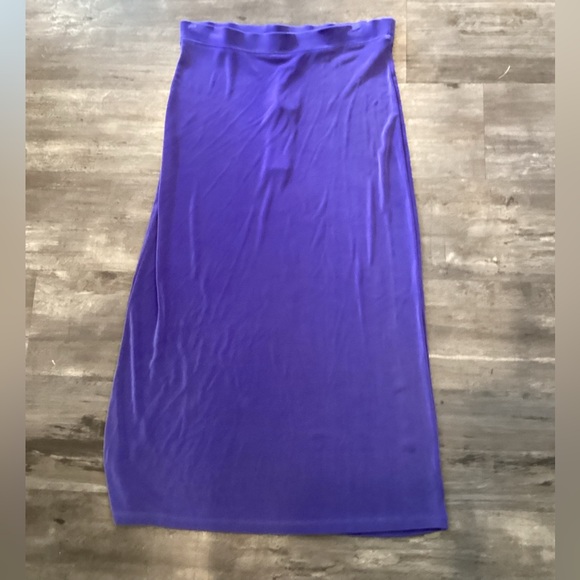 NWT Vintage Chic Women's Maxi Skirt in Vibrant Purple - Picture 12 of 14